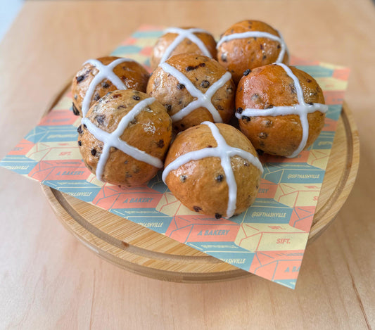 Hot Cross Buns - 6pk