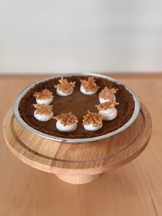 Pumpkin Gingersnap Pie
